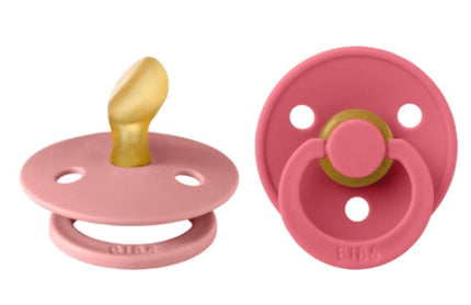 BIBS Colour 2 Pack - Pink/Coral - Anatomisch Spenen