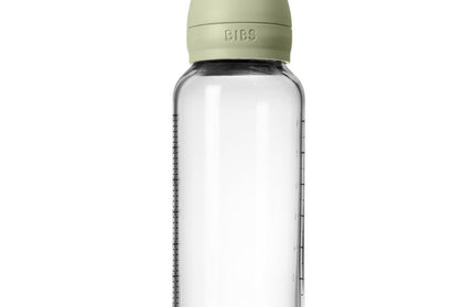 BIBS Glass Baby Bottle Latex Medium Flow - 240ml