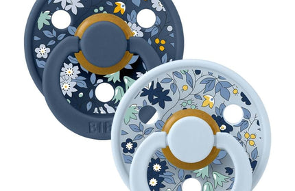 BIBS X Liberty Camomile Lawn - Baby Blue Mix Spenen