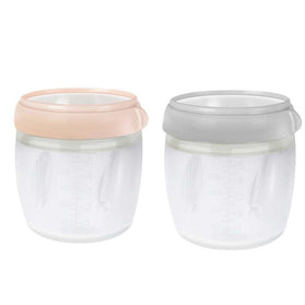 Haakaa Moedermelk en babyvoeding bewaarbakjes - 160ml