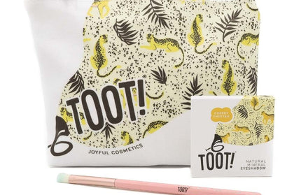 TOOT! Cheeky Cheetah Eyeshadow Bag Set
