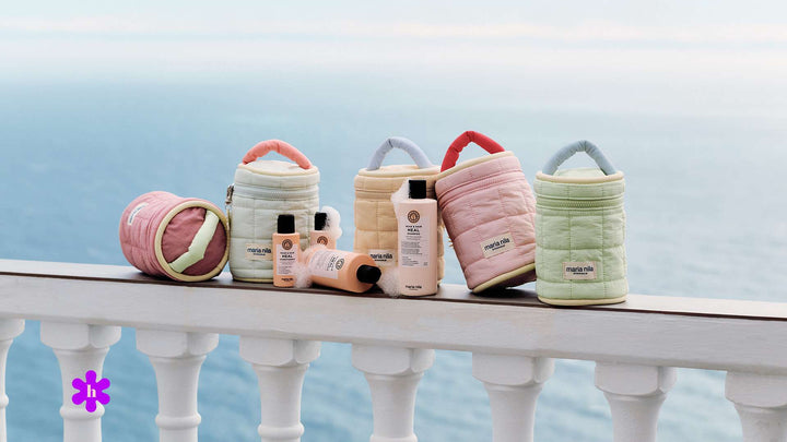Ontdek de nieuwe Maria Nila Beauty Bags 2026