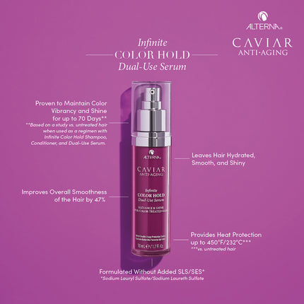 Alterna Caviar Infinite Color Hold Dual-Use Serum - 50ml