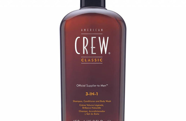 American Crew Classic 3-in-1 Shampoo, Conditioner & Body Wash