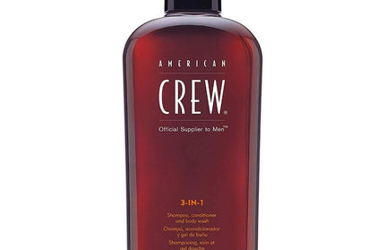 American Crew Classic 3-in-1 Shampoo, Conditioner & Body Wash