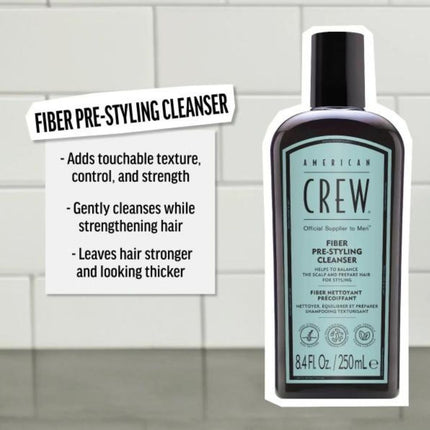 American Crew Fiber Duo Giftset - 250ml+50gr