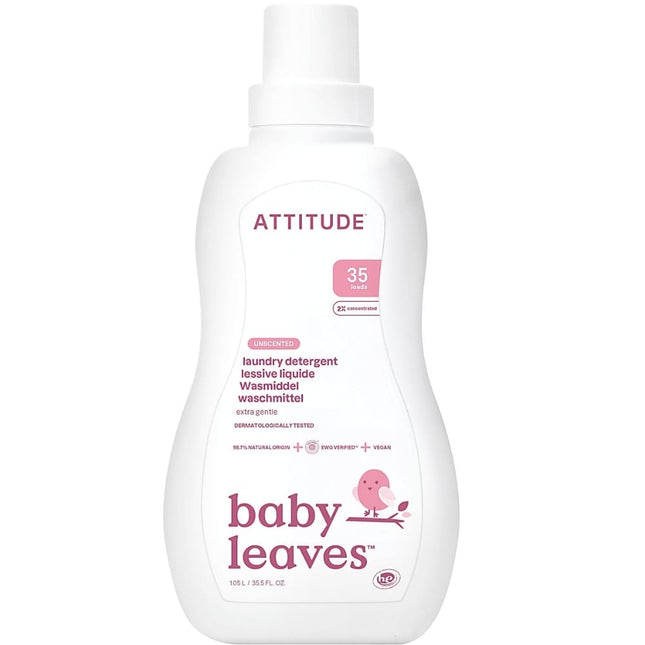 Attitude Little Ones Baby Vloeibaar Wasmiddel  Parfumvrij - 1050ml