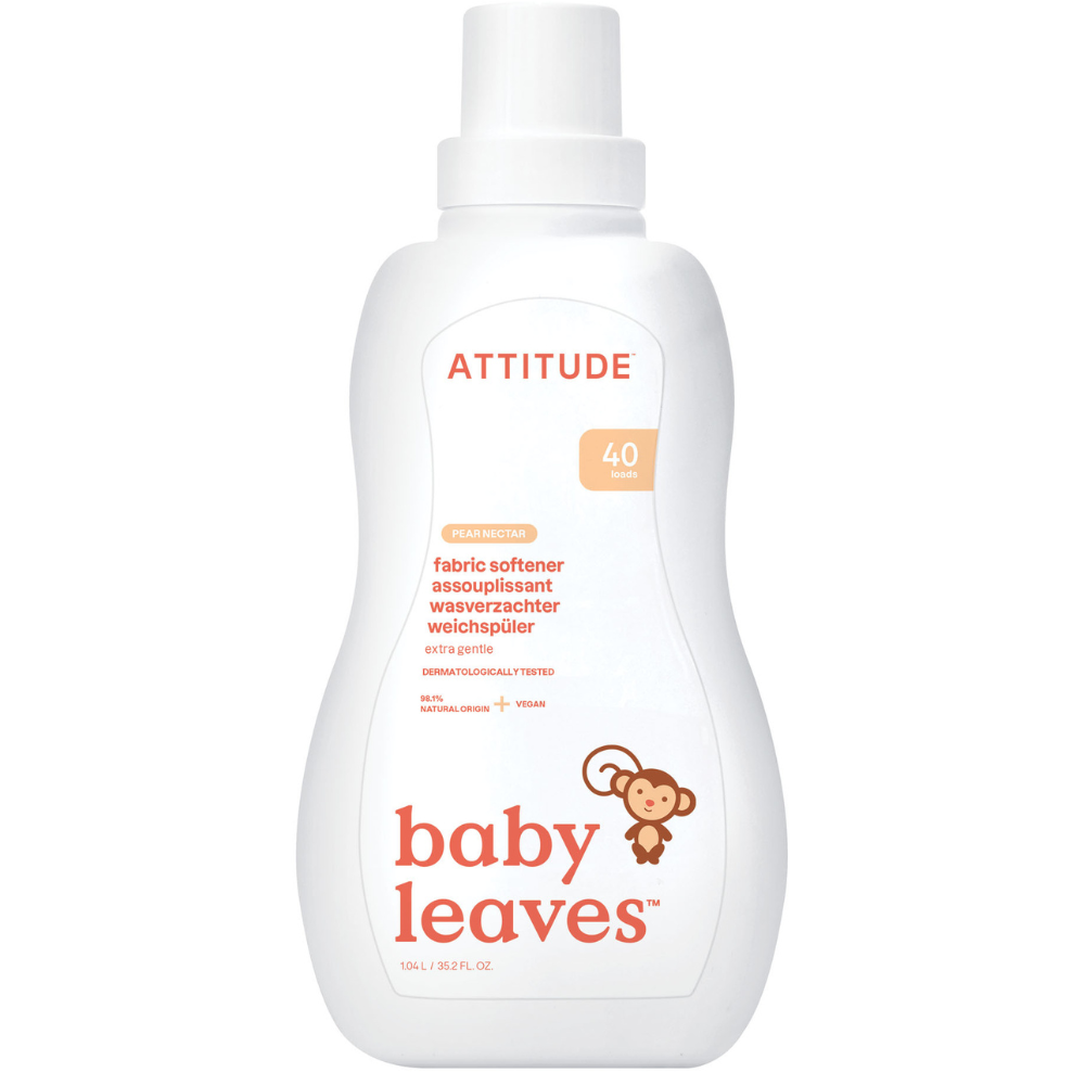 Attitude Little Ones Baby Vloeibaar Wasverzachter Pear/Nectar - 1050ml