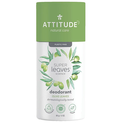 Attitude Super Leaves Natural Deodorant Olive - 85gr