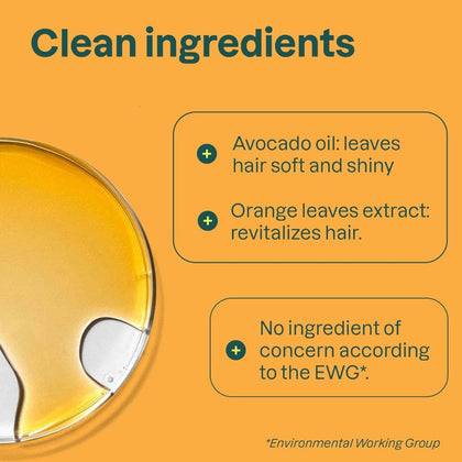 Attitude Super Leaves Orange Leaves Detangler Spray - 240ml