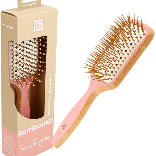 Bamboom Detangler Sweet Tangerine Paddle Brush