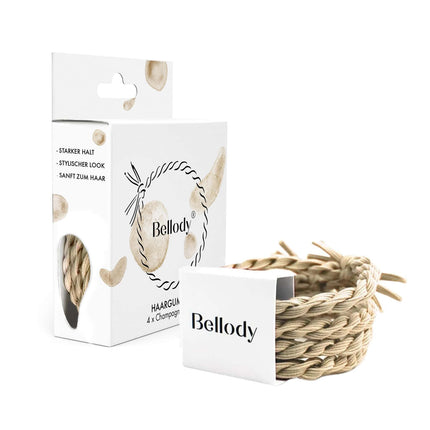 Bellody Haargummie Elastiek - Beige