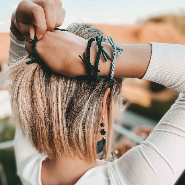 Bellody Haargummie Elastiek - Grijs