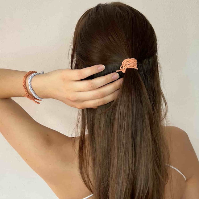 Bellody Haargummie Elastiek - Ibiza Oranje