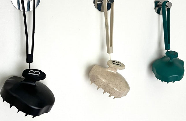 Bellody Hoofdhuid Massageborstel - Mellow Rose