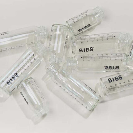 BIBS Babyfles Glas - 110ml - Woodchuck