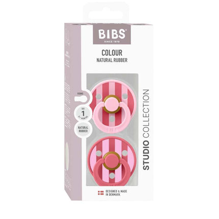 BIBS Block Baby Pink Mix Spenen