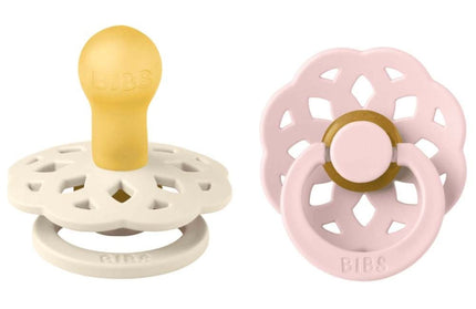 BIBS Boheme 2 Pack - Ivory/Blossom Spenen