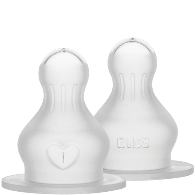 BIBS Bottle Speen Siliconen - 2pcs