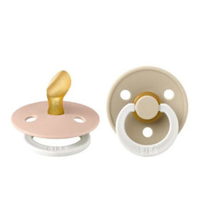 BIBS Colour 2 Pack - Blush/Vanilla  - Anatomisch Spenen - NIGHT