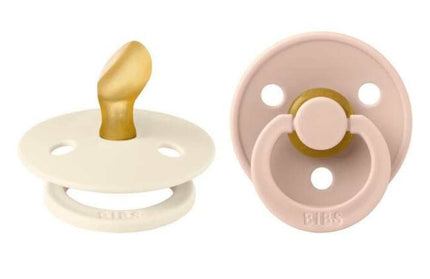 BIBS Colour 2 Pack - Ivory/Blush- Anatomisch Spenen