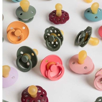 BIBS Colour 2 Pack - Pink/Coral - Anatomisch Spenen