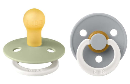 BIBS Colour 2 Pack - Sage/Cloud NIGHT Spenen