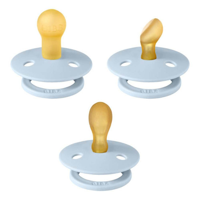 BIBS Colour Try-It Collection Baby Blue Spenen