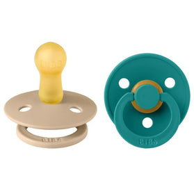 BIBS Latex Spenen Duo Taupe Scuba - Maat 2