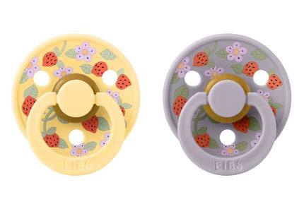 BIBS Strawberries and Cream - Pale Butter Mix Fopspenen