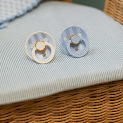 BIBS Studio Speen - Block Blue mix spenen