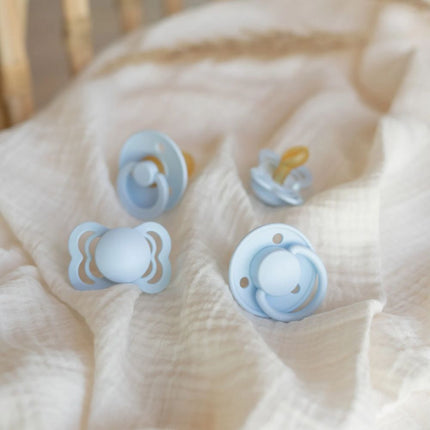 BIBS Try-it-Collection Nipple Try Pack Baby blue size 1 - 4pcs