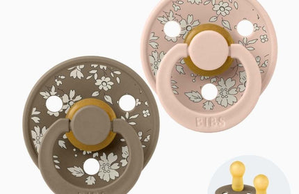 BIBS X Liberty 2-pack Spenen Capel/Blush Mix Spenen