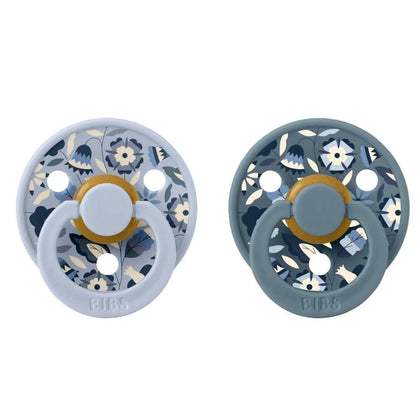 BIBS x Liberty  Bobo Latex  - Dusty Blue Mix Spenen