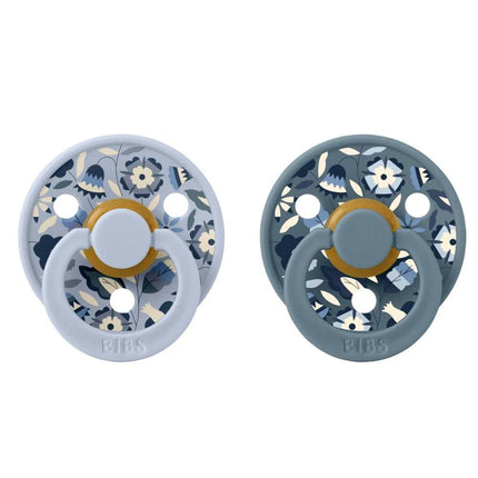 BIBS x Liberty  Bobo Latex  - Dusty Blue Mix Spenen