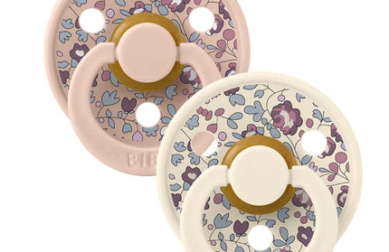 BIBS X Liberty  Camomile Lawn - Eloise/Blush Mix Spenen