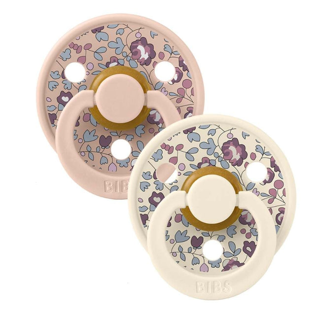 BIBS X Liberty  Camomile Lawn - Eloise/Blush Mix Spenen