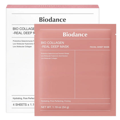Biodance Bio-Collagen Real Deep Mask - 4pcs
