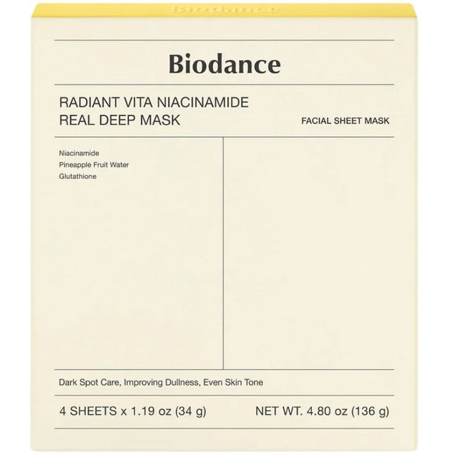 Biodance Radiant Vita Niacinamide Real Deep Mask