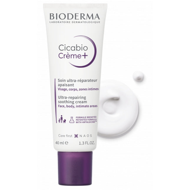 Bioderma Cicabio Creme+ Ultra-repairing Soothing Cream - 40ml