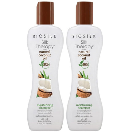 Biosilk Coconut Oil Duo Set - 2x355ml