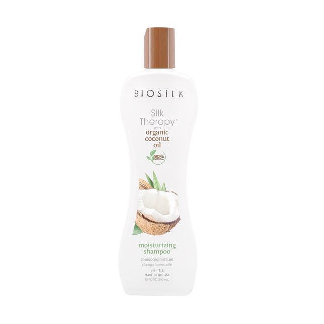 Biosilk Organic Coconut Oil Moisturizing Shampoo - 355ml
