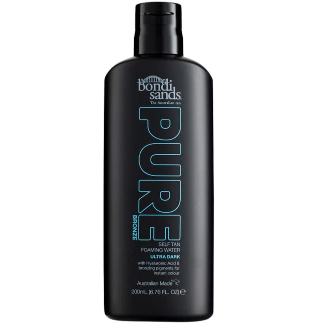 Bondi Sands Pure Bronze Self Tan Foaming Water Ultra Dark - 200ml