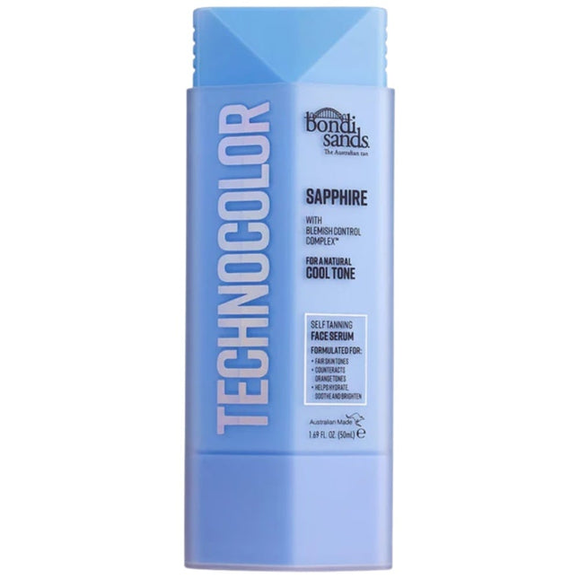 Bondi Sands Self Tanning Face Serum Technocolor Sapphire - 50ml