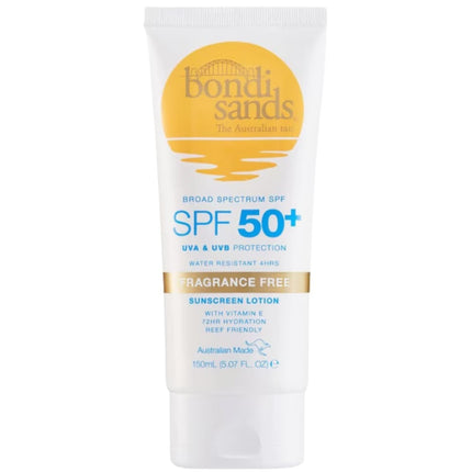 Bondi Sands Sunscreen Lotion SPF50+ Fragrance Free - 150ml