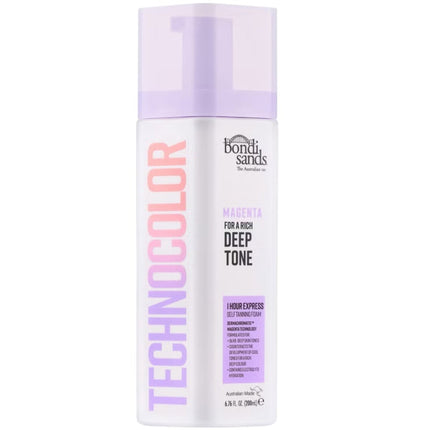 Bondi Sands Technocolor 1 Hour Express Self Tanning Foam Magenta - 200ml