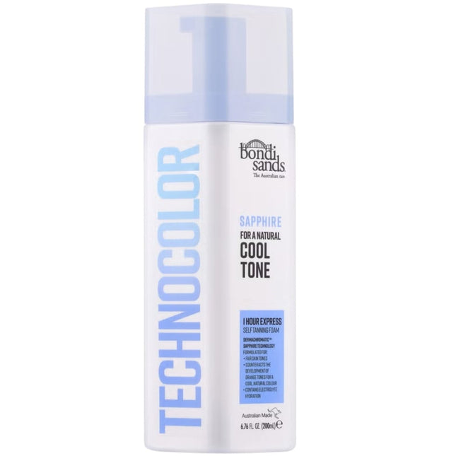 Bondi Sands Technocolor 1 Hour Express Self Tanning Foam Sapphire - 200ml