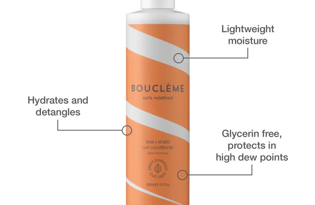 Bouclème Curls Redefined Curl Seal + Shield Curl Conditioner - 300ml
