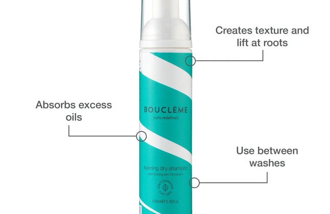 Bouclème Curls Redefined Foaming Dry Shampoo - 100ml