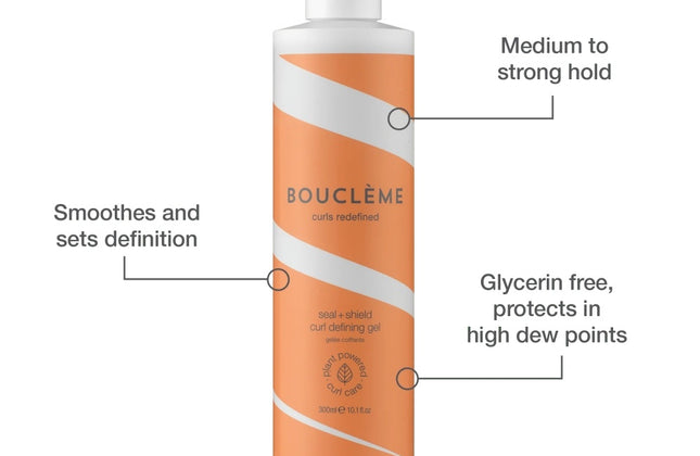 Bouclème Curls Redefined Seal + Shield Curl Defining Gel - 300ml